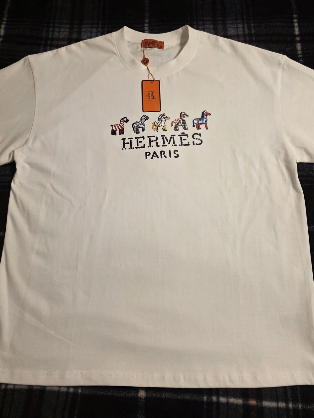 Paris White Graphic Short-Sleeve T-Shirt
